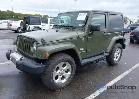 2015 Jeep Wrangler Sahara из США, поврежденный, VIN 1C4AJWBG9FL709189